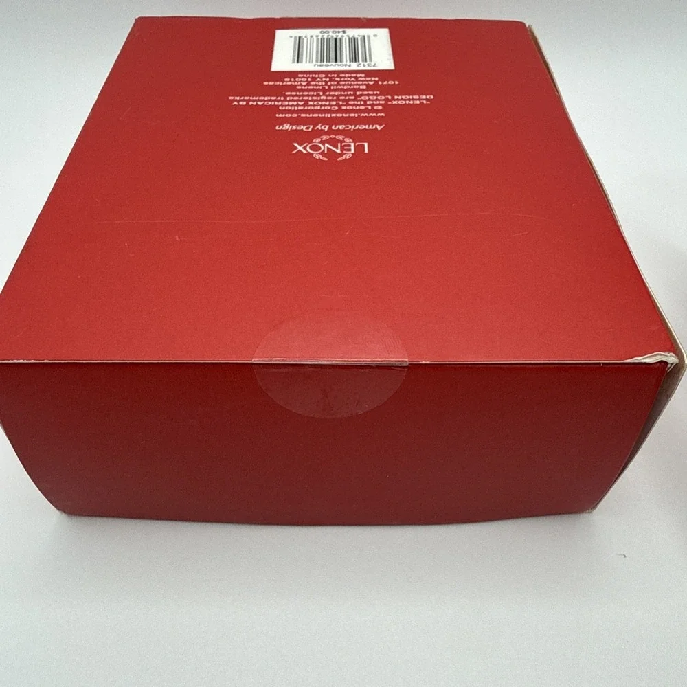 Lenox Holiday -American By Design Nouveau Napkin Rings Set Of 4